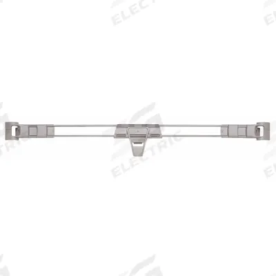 METRO Stackable Shelf Ledge: 3 7/8 in x 1 5/16 in, Front to Back, 1 Dividers/Ledges - Ledges for Plastic Shelving