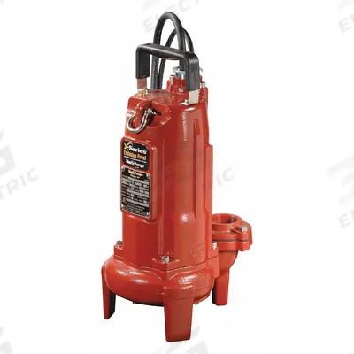 LIBERTY PUMPS Sewage Ejector Pump: Cast Iron, Single Phase, 1/2 hp, 115V AC - Hazardous-Location Rated Sewage Ejector Pumps