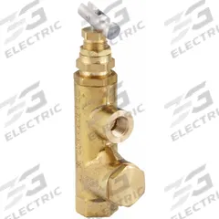 CONRADER Pilot Valve: 3/8 in Inlet Size, 3/8 in Outlet Size, 1/4 in Exhaust Size, Brass (MPN RCL-S-HU-125-150). Key specifications — attr60167: RCL-S-HU-125-150; attr60170: CONRADER; attr60175: Yes; attr60179: Brass.