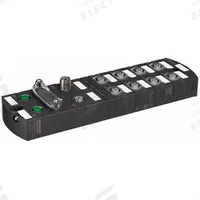 MURRELEKTRONIK Remote I/O: M12 Connector, 8 Digital Inputs, 8 Digital Outputs, 5-Pole A-Coded M12 (MPN 54632). Key specifications — Transmission Type: COM1; Operating Voltage: 24V DC; Protection Features: IP67; Communication Interface: EtherCAT; Electrical Connection Type: M12 Connector.