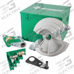 GREENLEE Conduit Bending Shoe: 1/2 in – 2 in EMT Conduit Size Range, EMT Conduit, 6TFG7, 555CX/555DX (MPN 13934). Key specifications — attr917574: 6TFG7; attr917575: 555DX; attr76497: GREENLEE.