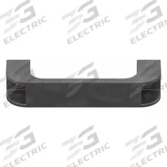 Handle: 15 Series, Inch, Plastic, Black, Drop-In, 5 15/32 in x 1 in, 5 1/2 in Overall Ht (MPN 13AC7301). Key specifications — Mounting Type: Drop-In; Includes Fasteners: Yes; Brand: FAZTEK; Finish: Unfinished; Material: Plastic.