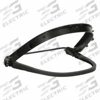 PIP Face Shield Bracket: Slotted Attachment Type, Plastic, Black (MPN 251-01-5230). Key specifications — Attachment Type: Slotted; Product Type: Bracket; Material: Plastic; Color: Black; For Use With: Face Shield; Brand: PIP.