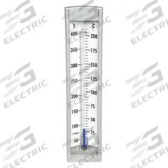 APPROVED VENDOR Compact Industrial Thermometer: 50°F to 400°F /25°C to 200°C, +/-1% Accuracy (MPN 4PRU9). Key specifications — Thermometer Thread Type: NPT; Accuracy: +/-1%; Brand: APPROVED VENDOR.