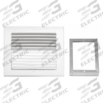 WILLIAMS COMFORT PRODUCTS Casing Grill: Side, Metal - Assembly Components for Gas Wall & Ceiling Heaters