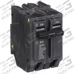 GE Miniature Circuit Breaker: THQL, 60 A, 120/240V AC, Single Phase, 10kA at 120/240V AC, Std (MPN THQL2160). Key specifications — Amps: 60 A; AC Voltage Rating: 120/240V AC; Phase: Single; Max. AIR Rating: 10kA at 120/240V AC; For Use With: Power Mark Gold Load Centers and AQ Lighting Panels.