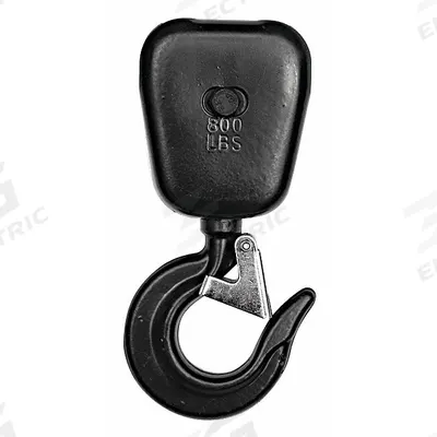 Dayton Bottom Hook Assembly: Electric Chain Hoists, 800 lb Compatible Load Capacity - Bottom Hooks for Hoists