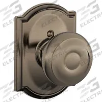 SCHLAGE Door Lockset: Dummy Knob Locksets, Nickel (MPN F170 GEO 620 CAM). Key specifications — Lockset Style: Camelot.