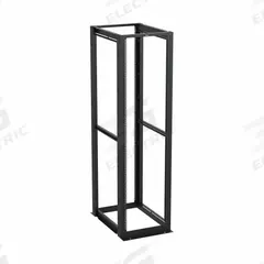 PANDUIT 4-Post Rack: 45 Rack Units, Free-Standing Mount, 84 in x 23 1/4 in x 30 in, Steel (MPN R4PCN). Key specifications — Brand: PANDUIT; Includes: Tube of Anti-Oxidizing Paste; Material: Steel; Features_Broad: 4-Post; With Cage Nuts.