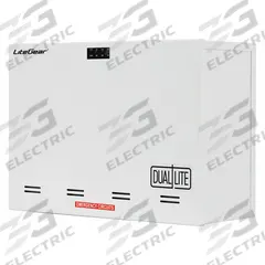 Emergency Lighting Inverter: 120/277V AC, 220 W Max. Bulb Watts, Fluorescent/Incandescent/LED (MPN LG250S). Key specifications — Input Voltage: 120/277V AC; Includes: Inverter; Battery Type: Sealed Lead Acid; Brand: DUAL-LITE.