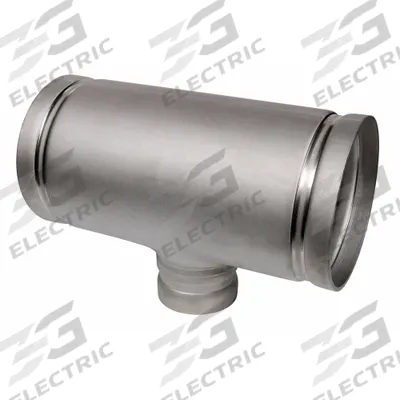 GRUVLOK Metal Pipe Tee: 304 Stainless Steel, 6 in x 6 in x 3 in, 6 in Lg, EPDM - Grooved Pipe Fittings