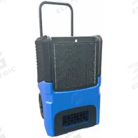 Dehumidifier: AMD-100A-115, Building Maint, Std Refrigerant, R-32, 19 13/16 in x 32 1/8 in x 20 in. Key specifications — Includes Hour Meter: Hour Meter Included; Includes Air Filter: Air Filter Included; Includes Drain Hose: Drain Hose Included; Brand: AMERIC.