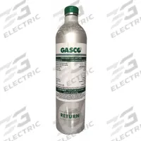 GASCO Calibration Gas: Nitrogen, +/-5% Accuracy, CH4/CO/H2S/O2, Calibration Gas, Calibration Gas (MPN 34ES-432). Key specifications — For Use With: All OEM Gas Detectors; Background Gas: Nitrogen; Brand: GASCO; Gas Mixture: Carbon Monoxide 50 ppm.