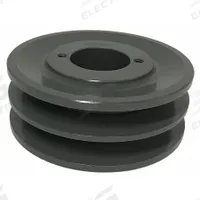 APPROVED VENDOR V-Belt Sheave: 2BK50H, 2 Groove, 4.75 in OD, Bushed Bore, H/QT, Cast Iron. Key specifications — Pulley Industry Number: 2BK50H.