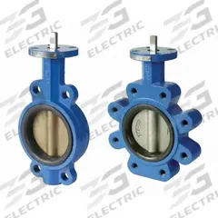 ABZ VALVES Butterfly Valves: 12 in Pipe Size, 200 psi Max. Pressure (CWP), Wafer, For Water Media (MPN 5322095000). Key specifications — Brand: ABZ VALVES; Handle Type: Bare Stem; Disc Material: Ductile Iron.