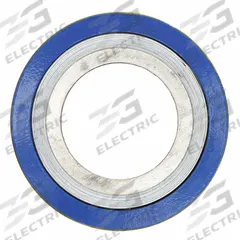 Spiral Wound Flange Gasket: PTFE Filler, 304 Stainless Steel Winding, For 8 in Pipe, 3/16 in Thick (MPN RWI-304T-150-0800). Key specifications — Brand: GARLOCK.