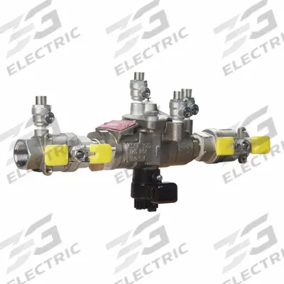Watts Backflow Preventer: SS009, Std Configuration, Stainless Steel, 3/4 in Pipe Size - Watts RPZ Backflow Preventers