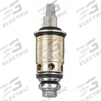 CHICAGO FAUCETS Cartridge: Use with Hot/Cold Water, Brass, Compression, (12) Cartridges, 12 PK (MPN 1-099XTBL12JKABNF). Key specifications — For Water Temperature: Hot/Cold; Compatible Brand: Chicago Faucets; Product Type: Cartridge; Includes: (12) Cartridges; Material: Brass.