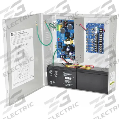 ALTRONIX Power Supply 8Fuse 12Dc/3.5A Or 24Dc/3A: Power Supply - Power Supply Boards with Enclosures