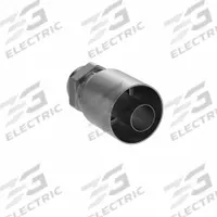PARKER Hydraulic Crimp Fitting: Steel x Steel, Straight, -20 For Hose Dash Size, Male x Genderless (MPN 10577-20-20). Key specifications — Fitting Gender: Male x Genderless; Fitting Connection Type: SAE x Crimp; For Hose Dash Size: -20; Thread Size: 1-5/8"-12; Brand: PARKER.