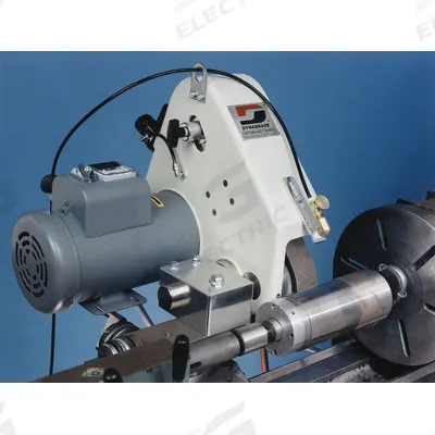 DYNABRADE Tool Post Grinder: 2 in x 48 in Belt Size, 240V AC, Three Phase - 2" x 48" Belt Size Tool Post Grinder
