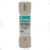 BUSSMANN Fuse: FNM Series, Midget, Time-Delay, 2.8 A, 250 V AC, 13/32 in x 1 1/2 in, Non-Indicating (MPN FNM-2-8/10). Key specifications — Series: FNM; Brand: BUSSMANN.