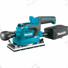MAKITA Cordless Sheet Sander: 18V LXT, Bare Tool, 1/3 Sheet, Clamp, Palm Grip, Variable Speed, 18 V (MPN XOB03Z). Key specifications — attr565734: MAKITA; attr645844: Sheet Sander; attr645853: (1) Bare Tool; attr645858: Cordless; attr645860: 18V LXT; attr645861: Bare Tool.