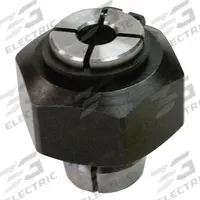MAKITA Collet: For RD1101/RF1101/RP1101, 0.25 in Wrench Size, 1 Piece(s) (MPN 193214-9). Key specifications — attr217824: MAKITA; attr217835: RP1101; attr217852: Collet with Nut; attr217821: 193214-9.