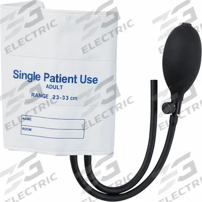 MABIS Blood Pressure Unit: Blood Pressure Unit, Arm, Adult, Vinyl, Adult Cuff Named Size - Single-Patient-Use Blood Pressure Cuffs