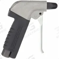GUARDAIR Air Gun: Pistol-Grip Grip, Aluminum, 3/8 in Female NPT, 1 Nozzle(s), Straight, Focused (MPN U74HTP). Key specifications — attr1328526: Aluminum; attr1328500: Plastic Tip Nozzle; attr1328508: GUARDAIR; attr1328515: No; attr1328533: Yes.