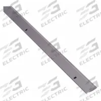 NATIONAL GUARD Door Weatherstripping: Flat Insert, 4 ft Lg, 1 in Wd, 1 1/16 in Ht (MPN 134SA-48). Key specifications — Insert Material: Silicone; Flange Material: Aluminum; Brand: NATIONAL GUARD.