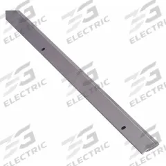 NATIONAL GUARD Door Weatherstripping: Flat Insert, 4 ft Lg, 1 in Wd, 1 1/16 in Ht (MPN 134SA-48). Key specifications — Insert Material: Silicone; Flange Material: Aluminum; Brand: NATIONAL GUARD.