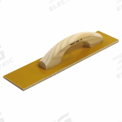 KRAFT TOOL Hand Float: Blade Material Laminated Canvas-Resin, Blade Shape Square - Concrete Hand Floats