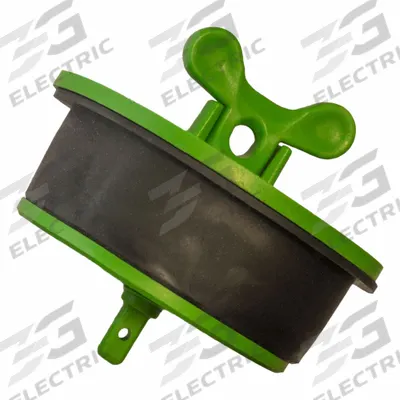 ECOPLUG Mechanical Expansion Plug: Lockable Handle, End of Pipe, For 4 in Pipe - Lockable T-Handle Closure Blocking Plugs