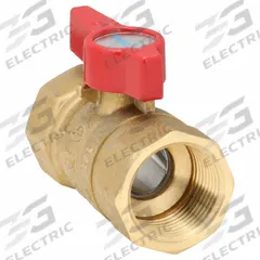 NIBCO Manual Two-Way Ball Valve: 3/4 in, Brass, Straight, FIP x FIP, 600 psi Max. Pressure (CWP) (MPN GB1A). Key specifications — Brand: NIBCO; Handle: Lever.