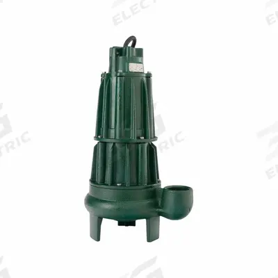 ZOELLER Sewage Ejector Pump: Cast Iron, Three Phase, 3 hp, 460V AC - Non-Clog Sewage Ejector Pumps