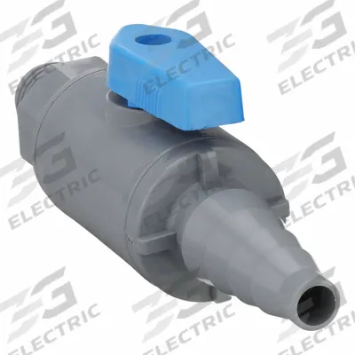 APPROVED VENDOR Manual Two-Way Ball Valve: 1/4 in, PVC, Straight, MNPT x Barb - PVC Ball Valves
