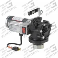GPI Electric Drum Pump: Pump Only, 1/4 hp HP, 115 V AC, 12 gpm, 10 cps Max. Viscosity, Polyethylene (MPN PA-120H-2UR). Key specifications — Brand: GPI.