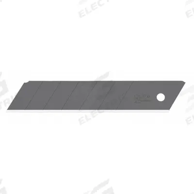 OLFA Snap-Off Blade: 4 15/16 in Blade Lg, 1 in Blade Wd, 0.03 in Blade Thick - Straight-Edge Standard-Tip Replacement Snap-Off Blades