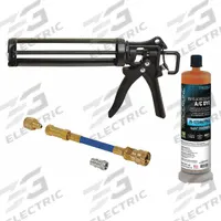 TRACERLINE UV Leak Detection Kit: UV Leak Detection Kit, 1 Pieces, R-1234yf/R-134a (MPN TP9792-BX). Key specifications — Brand: TRACERLINE; Includes: EZ-Shot Caulking Gun-Style Dye Injector Assembly; Size: 8 oz Cartridge of A/C Dye; Tool Type: UV Leak Detection Kit; For Use With: R-134a.