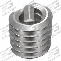 HELI-COIL Helical Insert: Tanged Tang Style, Free-Running, #6-32 Thread Size, Plain, Plain, 100 PK (MPN A1185-06CN207). Key specifications — attr798694: 18-8; attr798710: Right Hand; attr798707: #6-32; attr798676: Metal; attr798705: Inch; attr798675: HELI-COIL; attr798708: 200,000 to 250,000 psi; attr798713: Coarse.