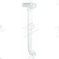 APPROVED VENDOR End Outlet Waste Tee: Plastic, White, 1 1/2 in Nominal Pipe Size, 16 in Overall Lg (MPN 1PNY2). Key specifications — Includes: P-Trap; Brand: APPROVED VENDOR; Material: Plastic; Connection Type: Slip.
