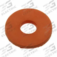 Flat Washer: #8 Screw Sz, Fiber Seal, 0.188 in Inside Dia, 3/8 in Outside Dia, 10 PK (MPN Z8604). Key specifications — Brand: APPROVED VENDOR; Product Type: Flat Washer; System of Measurement: Inch; Seal Material: Fiber; Seal Material Color: Red; FDA Approval: Not FDA Approved; Metal Detection: Not Metal Detectable.