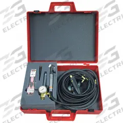 LINCOLN ELECTRIC TIG Torch Starter Pack: Air-Cooled, PTA-17, 12 1/2 ft, Braided Material, 1-Piece (MPN K2265-1). Key specifications — Brand: LINCOLN ELECTRIC; Manufacturer Part Number: K2265-1; Neck Type: Rigid; Power Cord Material: Braided Material; Gas Valve (Table): With.