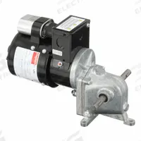 DAYTON AC Gearmotor: Right Angle, Dual Output Shafts, PSC, TENV, 40 RPM, 89 in-lb Max Torque, CW/CCW (MPN 1LPY5). Key specifications — Inverter Rated: No; Brand: DAYTON; Full Load Current: 1.2/0.63 A.