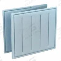 GRAINGER Link Air Filter: 16 in x 16 in x 1 in, 16 in Section Wd, 3 Sections, 3 Ply, MERV 8 (MPN 2JUV6). Key specifications — Performance Rating: MERV 8; Brand: GRAINGER; Media Material: Synthetic.