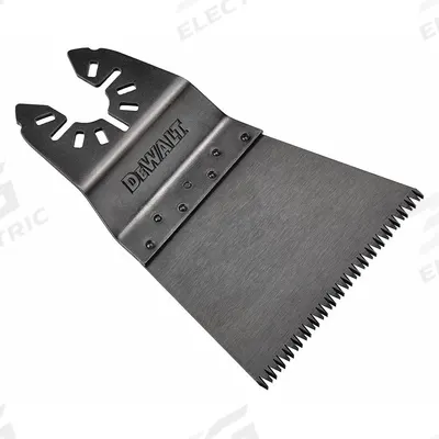 DEWALT Oscillating Tool Blade: 2 1/2 in Blade Wd, 2 1/2 in Overall Lg, Plunge Cutting - Open-Back Universal OIS Mounted Blades