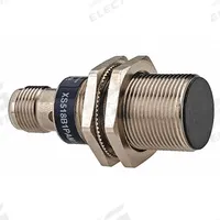 TELEMECANIQUE SENSORS Inductive Cylindrical Proximity Sensor: Built-in Connector, Shielded, 3 Wires (MPN XS518B1PAM12). Key specifications — Brand: TELEMECANIQUE SENSORS; AC Supply Voltage Rating: Not Rated; DC Supply Voltage Rating: 12-24V DC.