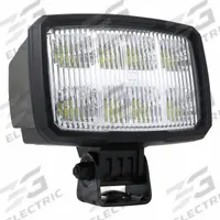 GROTE Trilliant close range DT: Rectangular, LED, Deutsch DT, Black, 6 3/16 in Overall Wd (MPN 63Z41). Key specifications — Housing Color: Black; Brand: GROTE; Electrical Connection: Deutsch DT.