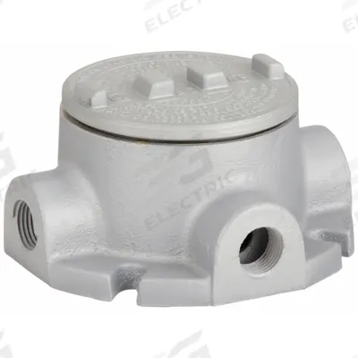 APPLETON ELECTRIC Conduit Outlet Body: Aluminum, GRF, 1/2 in Trade Size, T Body - T Round Body - Tee Type